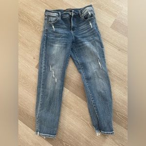 Liverpool distressed skinny jeans